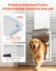 Pet Door, X-Large, with Double Magnetic Flaps and Metal Frame, Strong and Weatherproof Dog Door for Interior and Exterior Doors, Easy to Install
